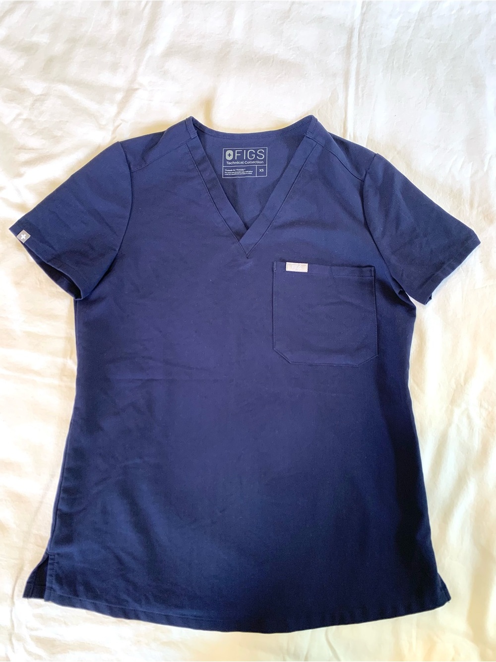 Figs Technical Collection Scrub Top- Size x-Small
